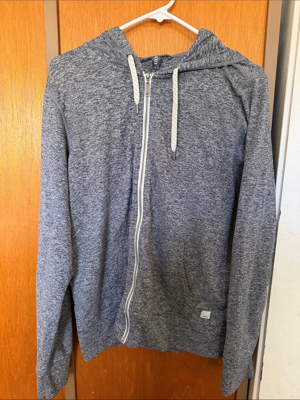 Women’s Halo Zip Hoodie - Dark Heather Gray